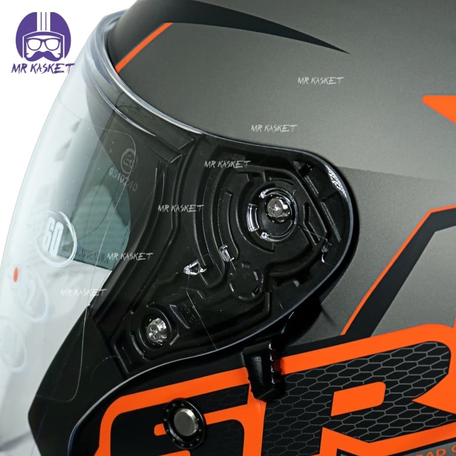کلاه کاسکت بدون فک راپیدو مدل SRT-Orange OF878 — تصویر ۱۱