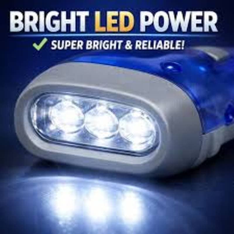 چراغ قوه LED شارژردستی و خورشیدی PANASONIC — تصویر ۶