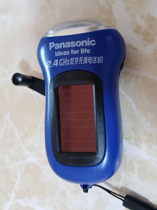 چراغ قوه LED شارژردستی و خورشیدی PANASONIC — تصویر ۸
