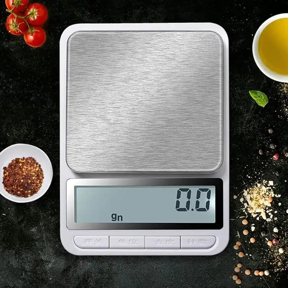 ترازوی 0/1 دیجیتالی KS01 ظرفیت 3 کیلوگرم — تصویر ۳