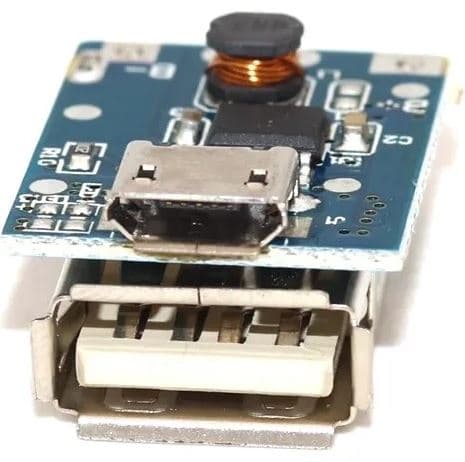 ماژول پاوربانک T6845 با پورت میکرو و خروجی USB — تصویر ۲