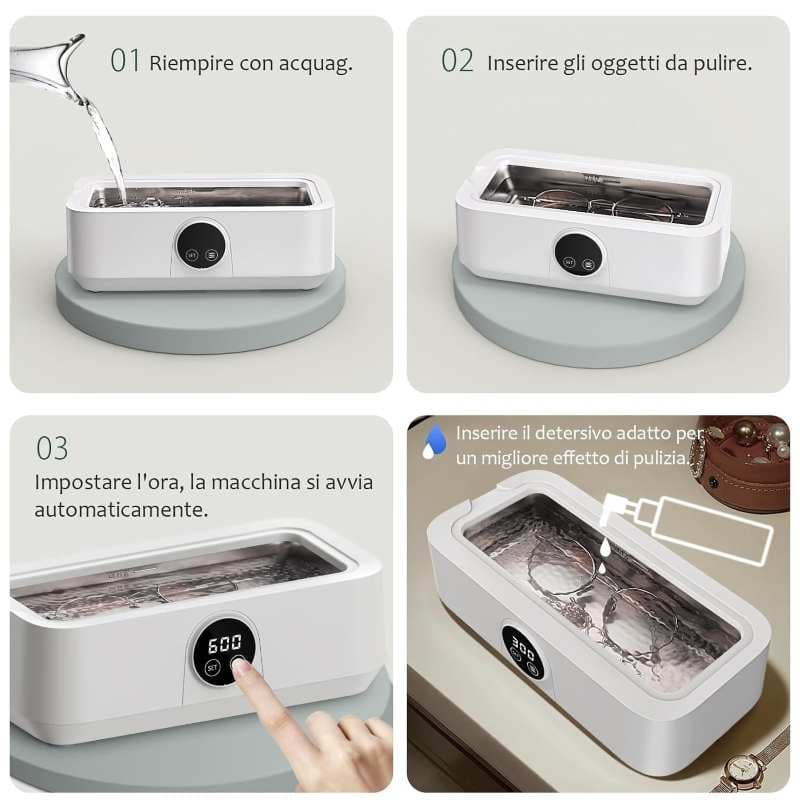 دستگاه اولتراسونیک جواهرات RIGATE — تصویر ۳