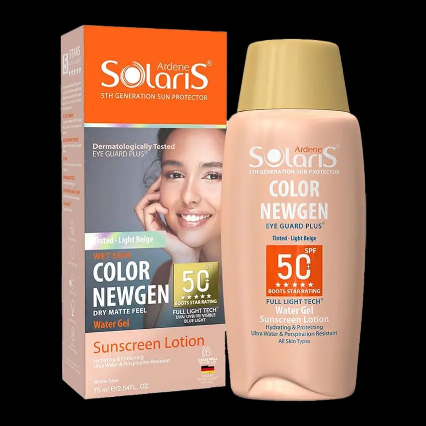 لوسیون ضد آفتاب کالر نیوژن SPF50 آردن سولاریس — تصویر ۴
