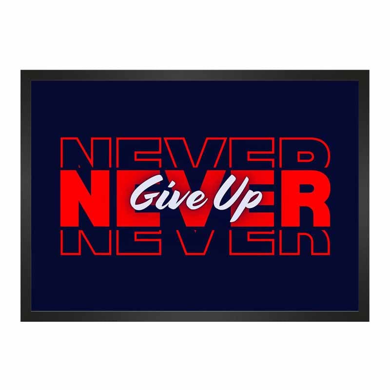 تابلو NEVER Give Up