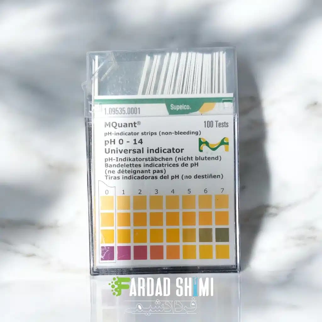 پی اچ سنج کاغذی 100 تایی MERCK