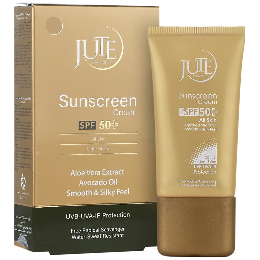 کرم ضد آفتاب ژوت SPF50(بژ روشن)