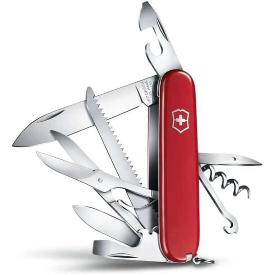 چاقوی ویکتورینوکس مدل Huntsman, 91 mm, red کد 1.3713 — تصویر ۲