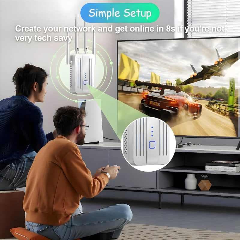 تقویت‌ کننده WiFi برند HparIIeqes — تصویر ۶