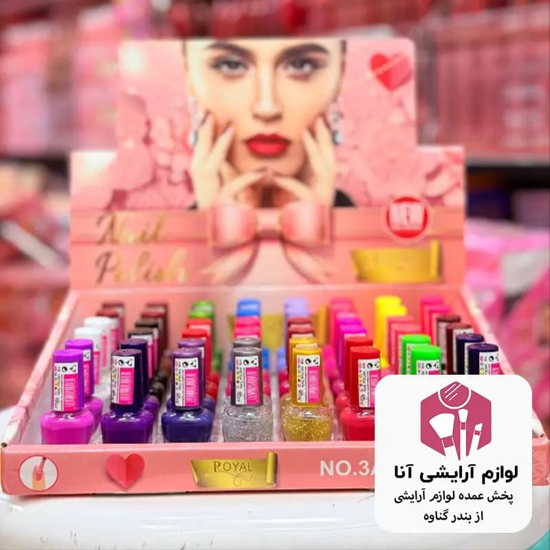 لاک بچه گانه بسته ۴۸عددی (پخش عمده لوازم آرایشی آنا)
