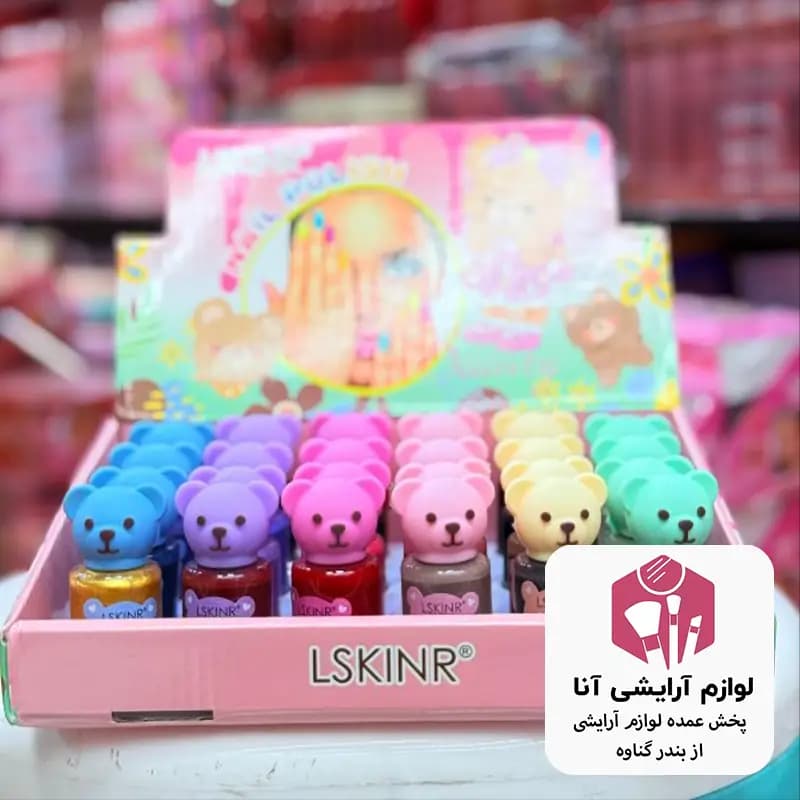 لاک خرسی بسته ۲۴ عددی (پخش عمده لوازم آرایشی آنا)