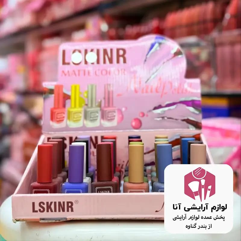 لاک تابستونی بسته ۲۴عددی (پخش عمده لوازم آرایشی آنا)