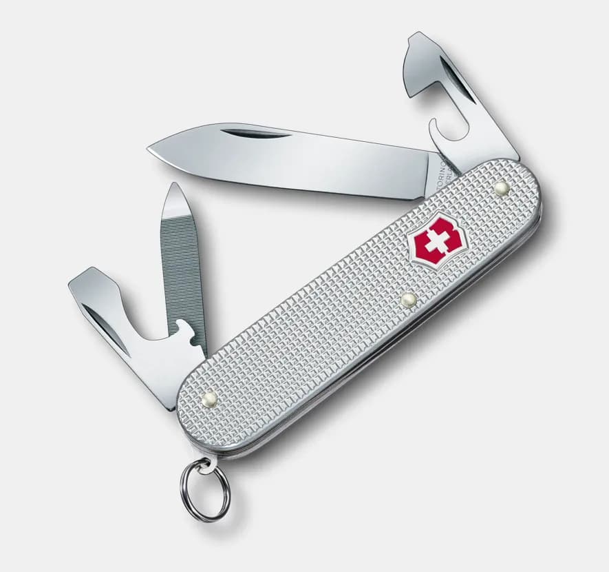 چاقوی ویکتورینوکس مدل Cadet Alox, 84 mm, silver کد 0.2601.26
