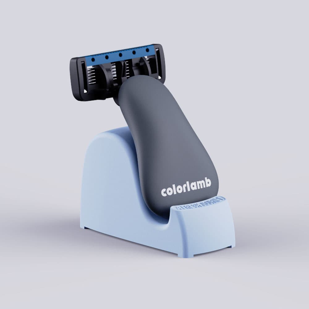 تیغ اصلاح colorlamb مدل portable 1.0 مردانه — تصویر ۲