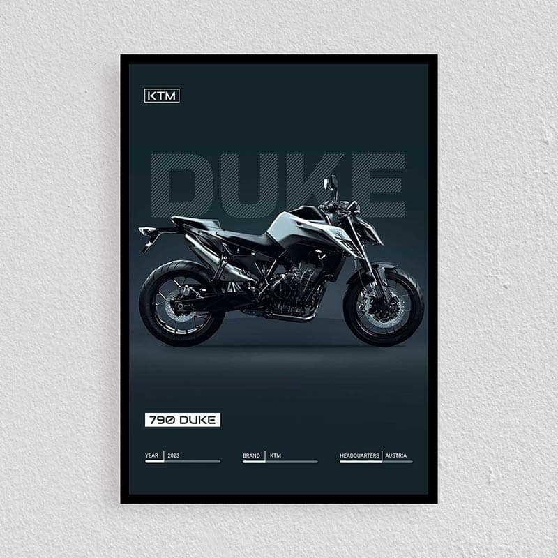 تابلو موتور KTM Duke 790 مدل 2023 — تصویر ۲