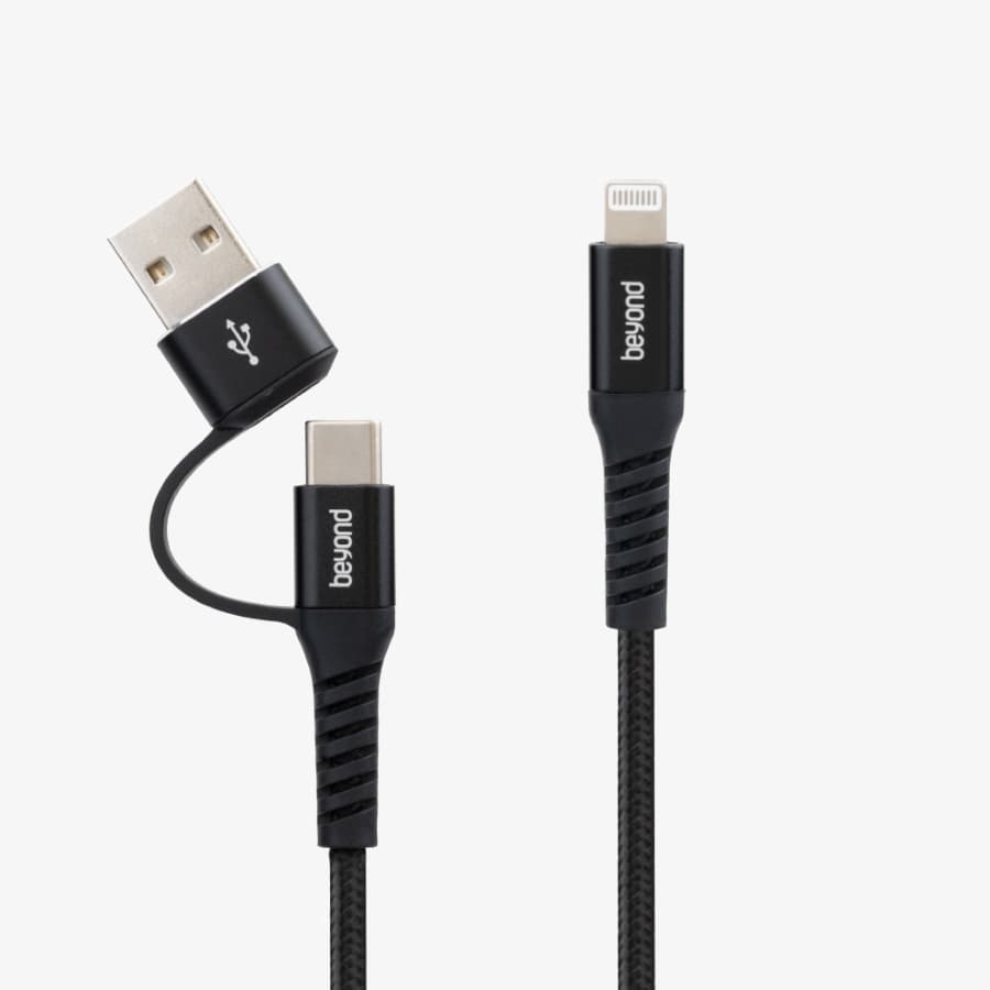 کابل Type-C و USB به Lightning بیاند BCUL-551 — تصویر ۲