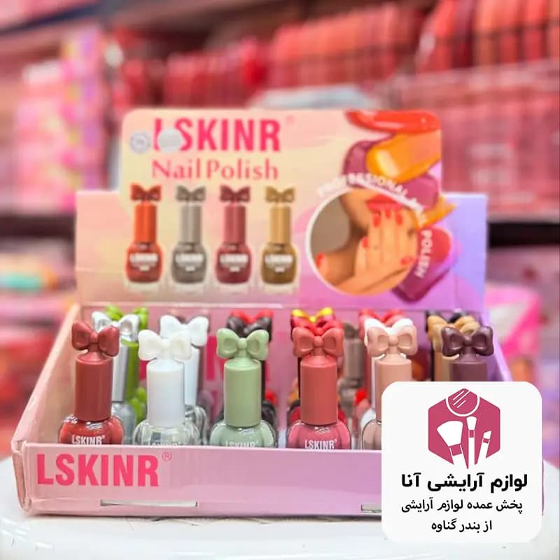 لاک پاستلی بسته ۲۴عددی (پخش عمده لوازم آرایشی آنا)