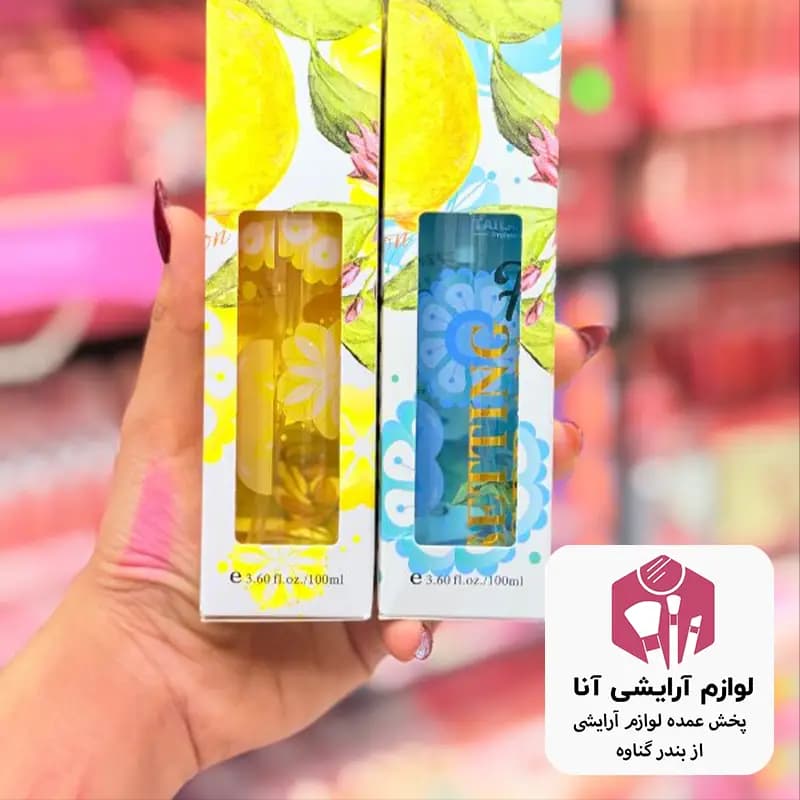 اسپری فیکس با دو رایحه بسته ۱۲عددی (پخش عمده لوازم آرایشی آنا)