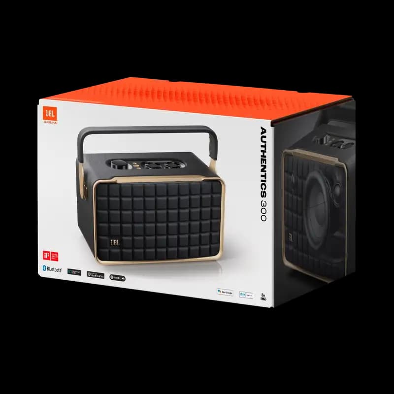 اسپیکر بلوتوثی قابل حمل جی بی ال مدل JBL Authentics 300 — تصویر ۴