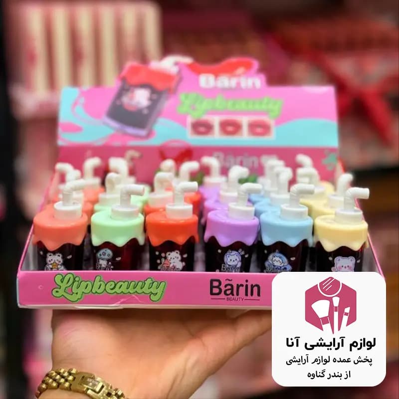 تینت لب لیوانی بسته ۲۴عددی (پخش عمده لوازم آرایشی آنا)