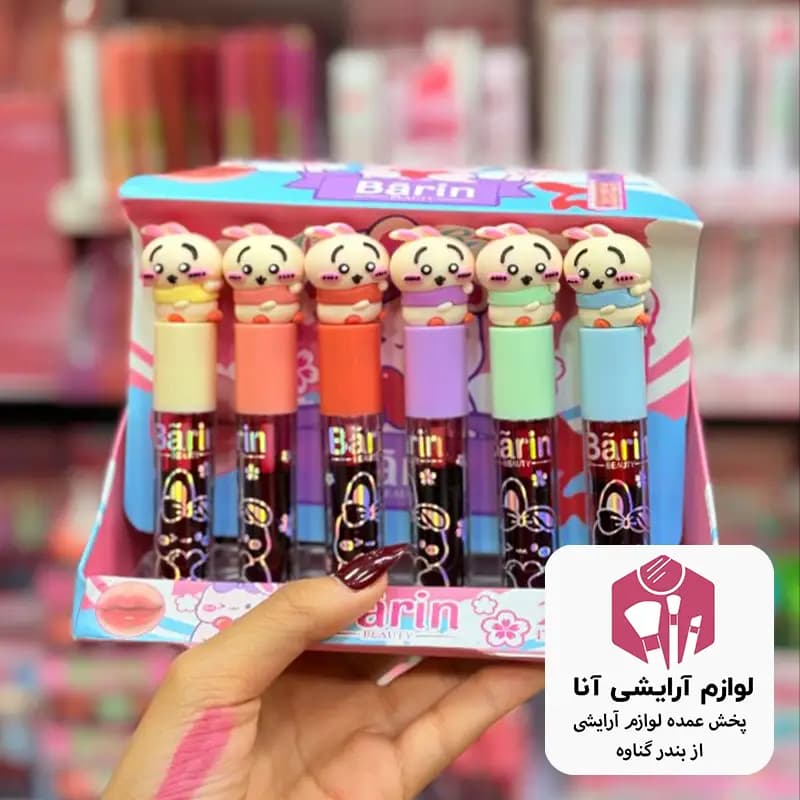 تینت لب بسته ۲۴عددی (پخش عمده لوازم آرایشی آنا)