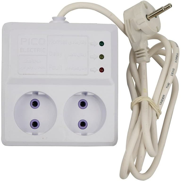 محافظ برق یخچال فریزر ۲ خانه پیکو الکتریک با کابل 1.5 متری — تصویر ۴