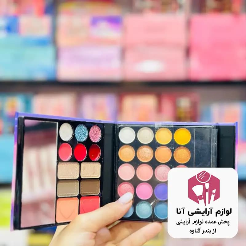 پالت سایه کد 628E بسته12 عددی (پخش عمده لوازم آرایشی آنا)