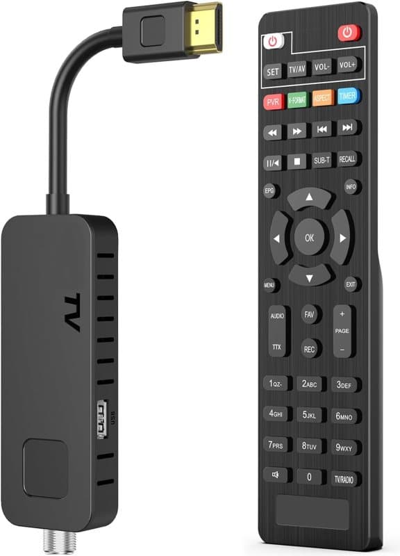 گیرنده دیجیتال تلویزیون Dcolor DVB-S/S2 صدای دالبی دیجیتال Nano HDMI Full HD 1080P — تصویر ۸
