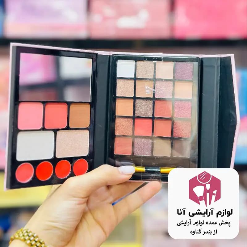 پالت سایه کد9058 بسته ۱۲عددی (پخش عمده لوازم آرایشی آنا)
