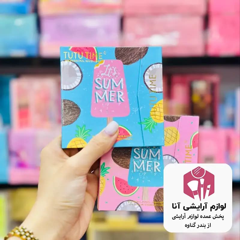 پالت سایه کد628Lبسته۱۲عددی (پخش عمده لوازم آرایشی آنا)