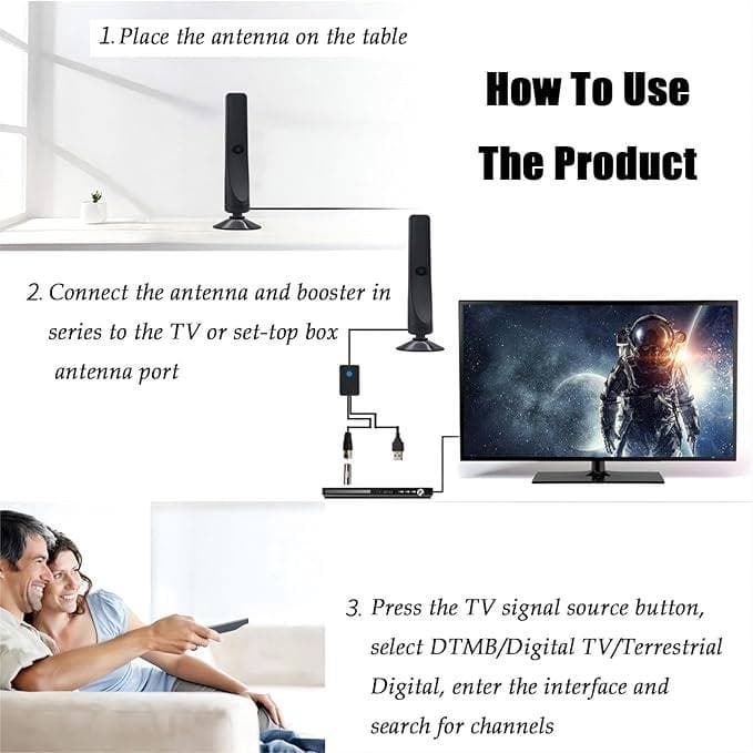 آنتن تلویزیون Wave Max 2025 پشتیبانی از 4K و 1080p — تصویر ۲