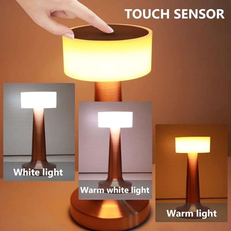 آباژور شارژی رو میزی LED DESK LAMP — تصویر ۶