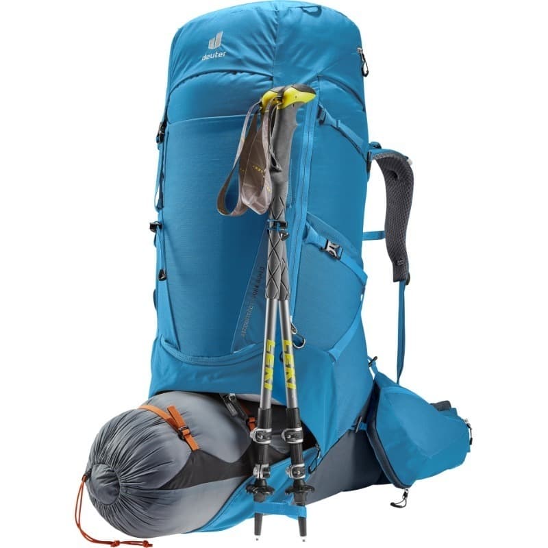 کوله پشتی کوهنوردی و طبیعتگردی دیوتر ایرکانتکت کور 10 + 60 لیتر – Deuter aircontact core 60 + 10 — تصویر ۳