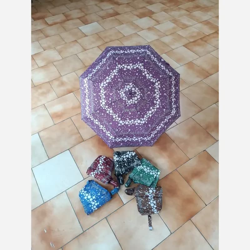 چتر زنانه فول اتوماتیک ضد باد و سبک با کاور — تصویر ۶