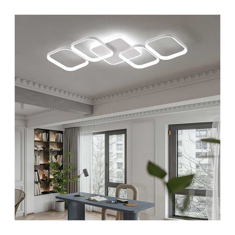 چراغ‌های سقفی LED قابل تنظیم با کنترل از راه دور 5600 لومن برند ANTENLICHT مدل MDC-600 — تصویر ۲