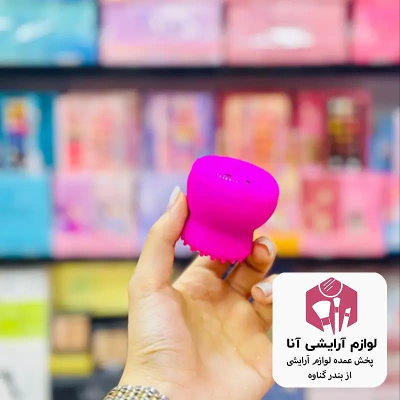 فیس براش هشت پا بسته ۱۲عددی (پخش عمده لوازم آرایشی آنا)
