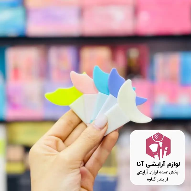 شابلون خط چشم بسته ۱۲عددی (پخش عمده لوازم آرایشی آنا)