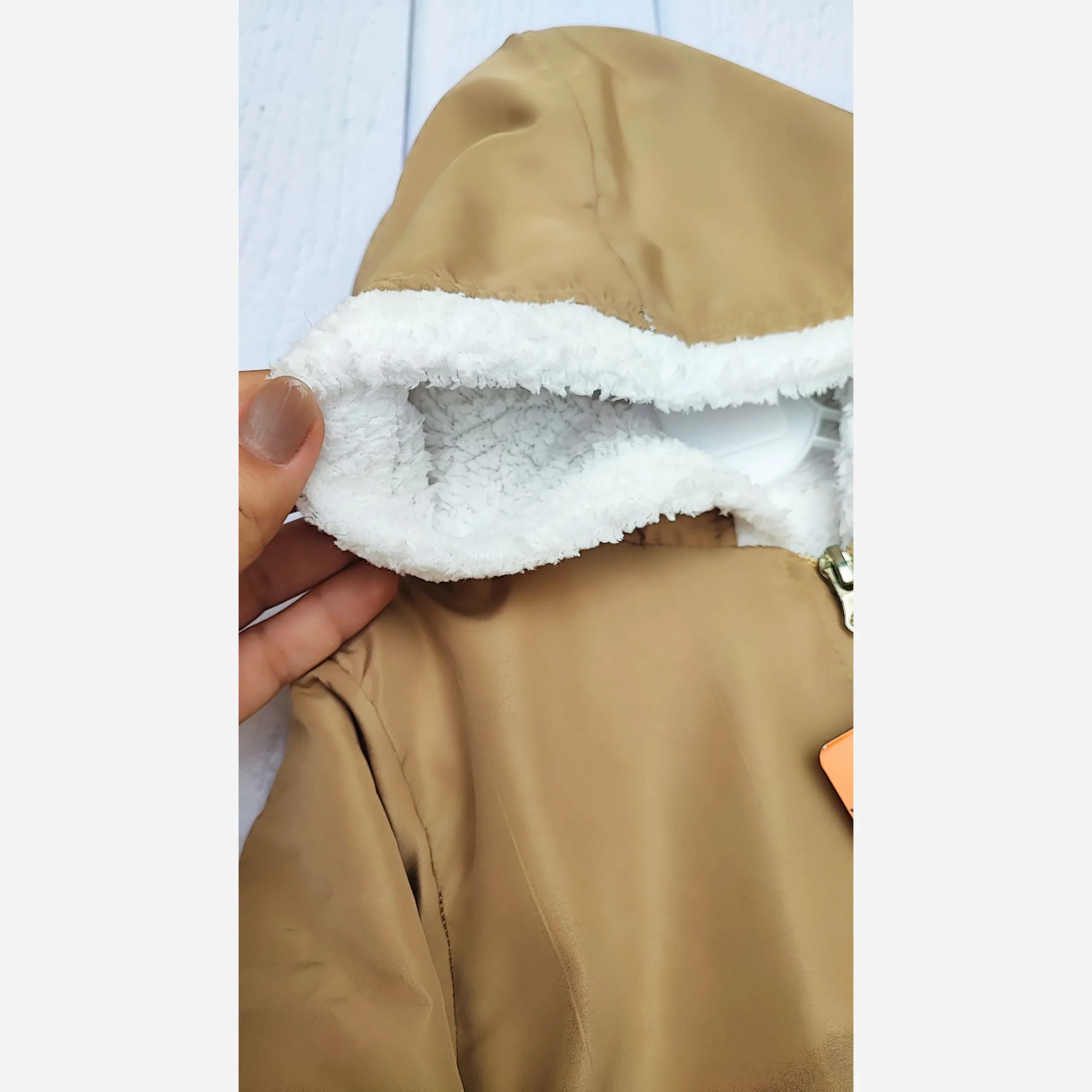 سویشرت بچگانه اسپرت پاییزه و بهاره رویه ضد آب رنگ نود سایز 40 و 45 — تصویر ۱۱