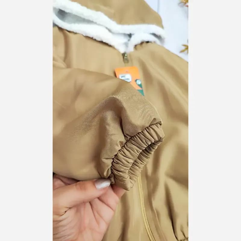 سویشرت بچگانه اسپرت پاییزه و بهاره رویه ضد آب رنگ نود سایز 40 و 45 — تصویر ۳