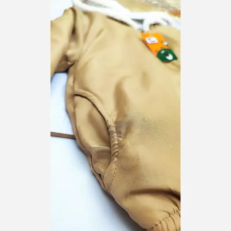 سویشرت بچگانه اسپرت پاییزه و بهاره رویه ضد آب رنگ نود سایز 40 و 45 — تصویر ۴