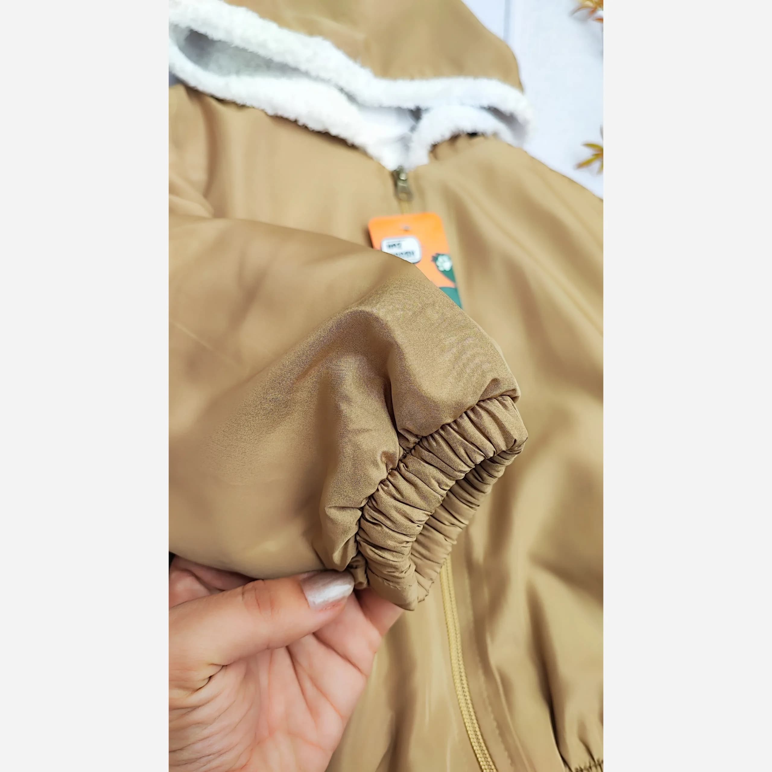 سویشرت بچگانه اسپرت پاییزه و بهاره رویه ضد آب رنگ نود سایز 40 و 45 — تصویر ۹