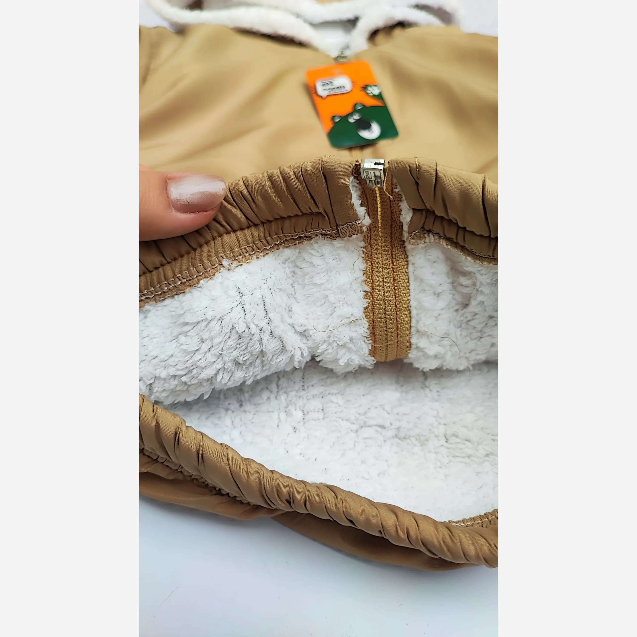 سویشرت بچگانه اسپرت پاییزه و بهاره رویه ضد آب رنگ نود سایز 40 و 45 — تصویر ۸