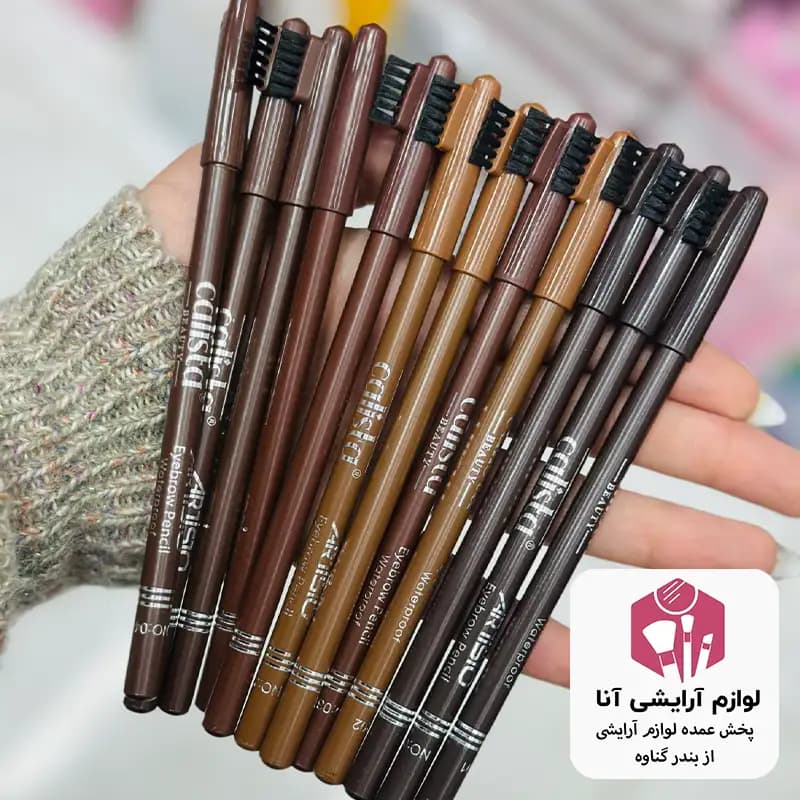 مداد ابرو براش دار بسته 12 عددی