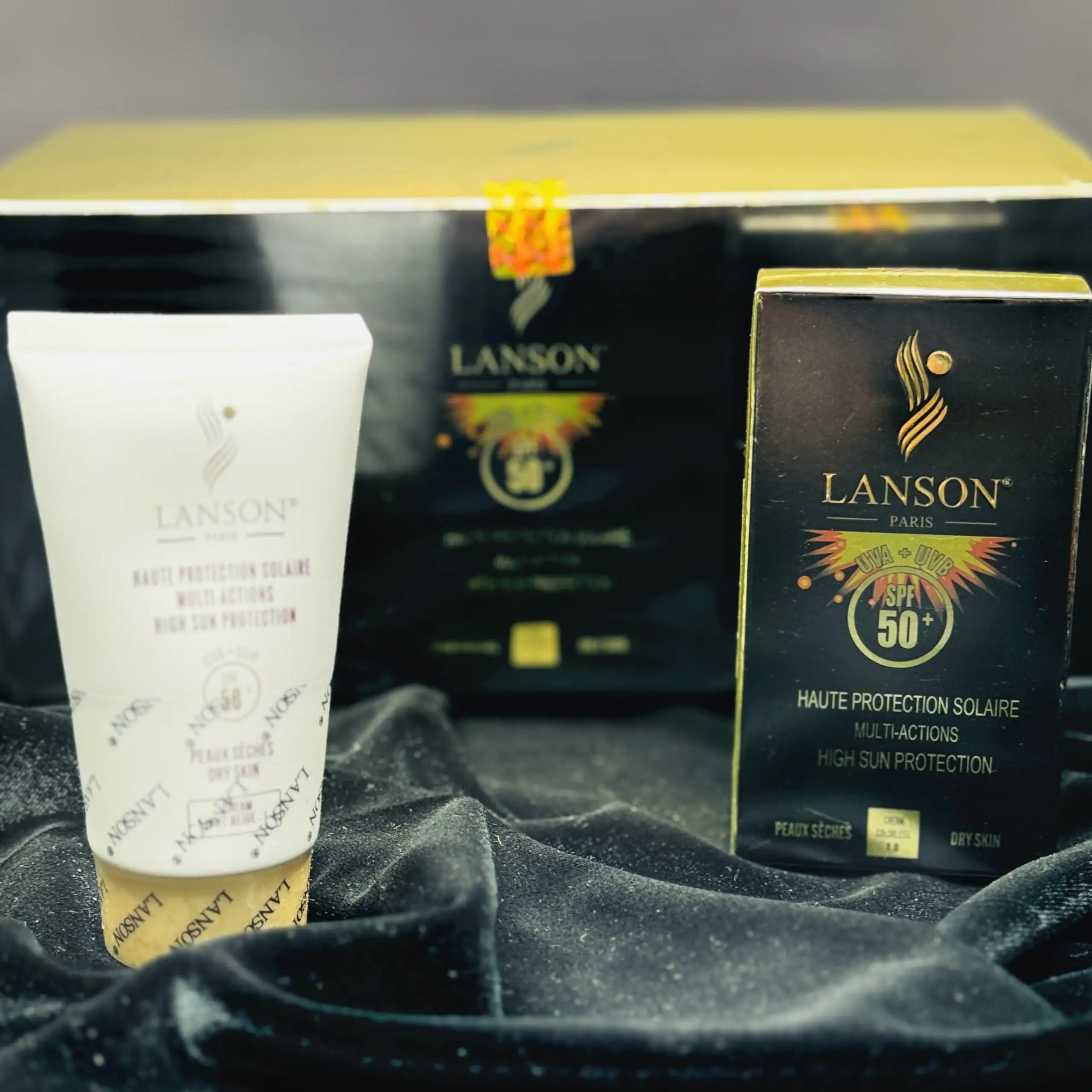 کرم ضد آفتاب لانسن (Lanson Paris) SPF50+ مخصوص انواع پوست بسته 12 عددی — تصویر ۲