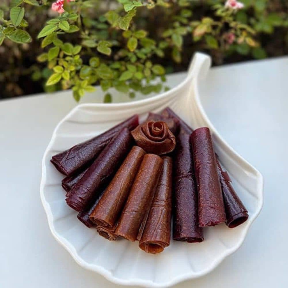 لواشک آلوچه ترش خانگی