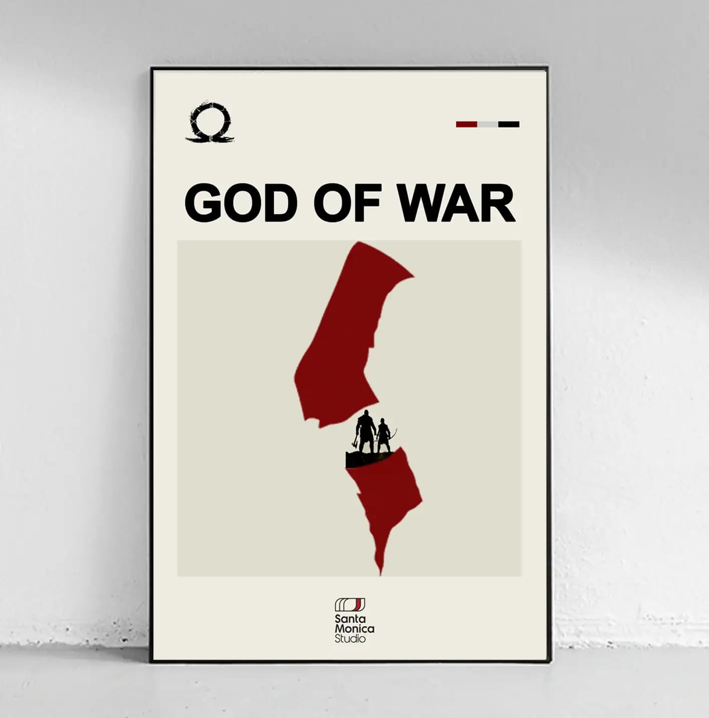 پوستر و تابلو گیمینگ طرح God of War