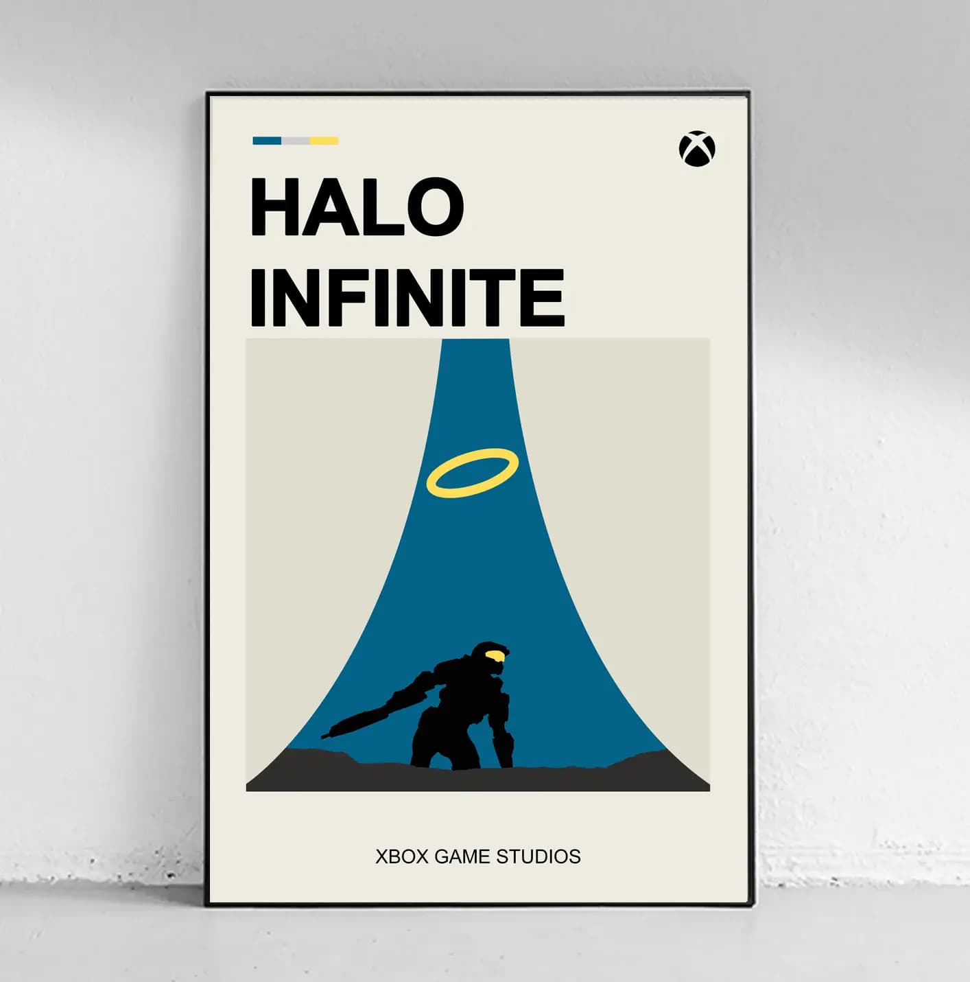 پوستر و تابلو گیمینگ طرح Halo Infinite
