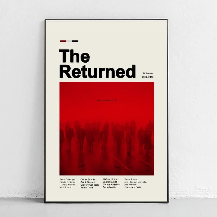 پوستر و تابلو مینیمال طرح The Returned