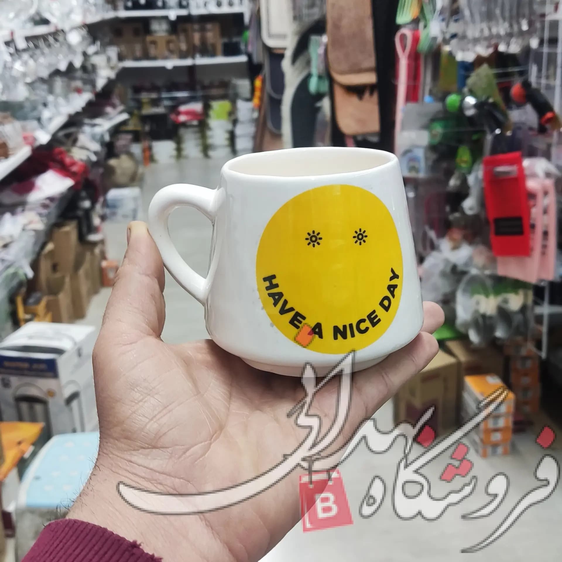 ماگ سرامیکی مخروطی — تصویر ۴