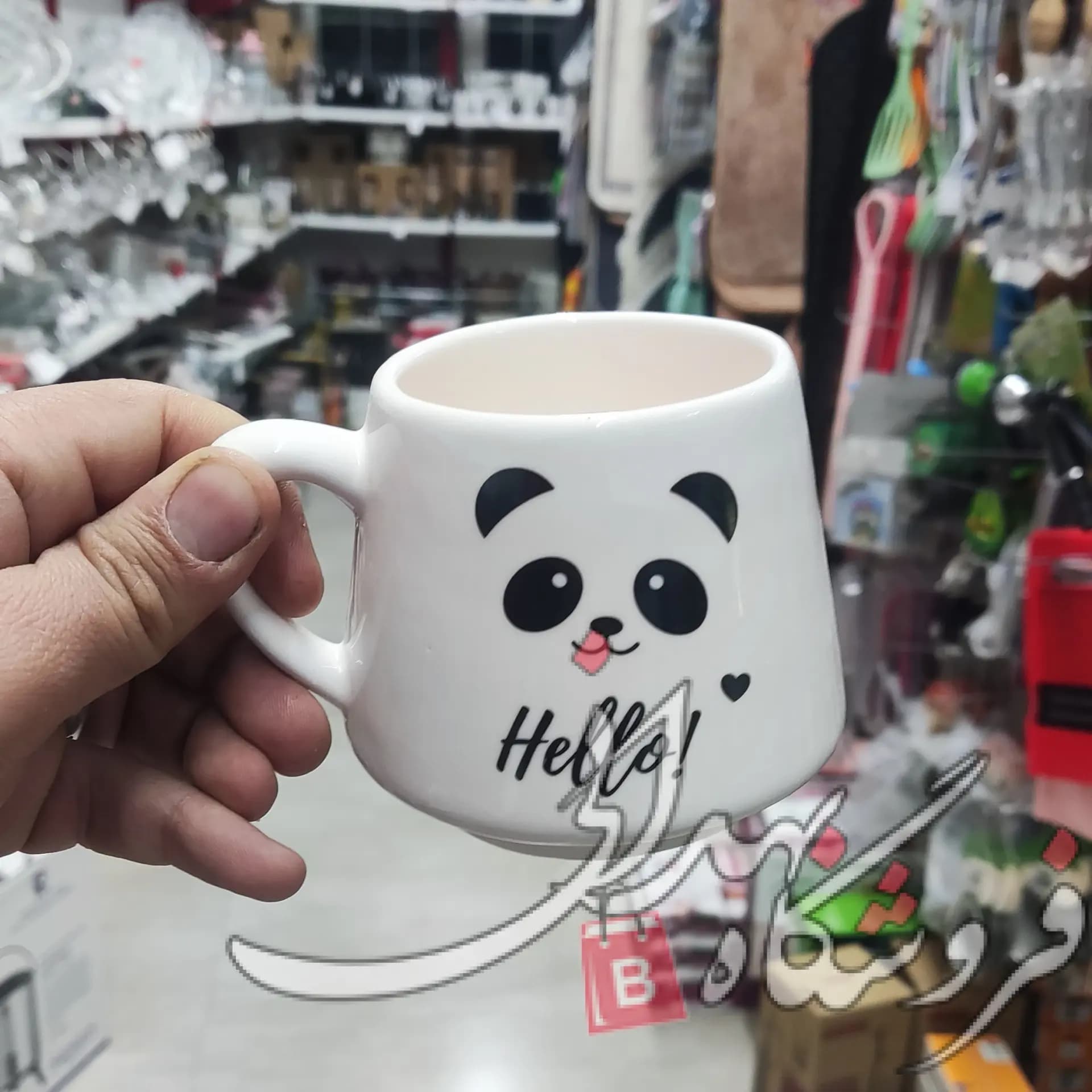ماگ سرامیکی مخروطی — تصویر ۳