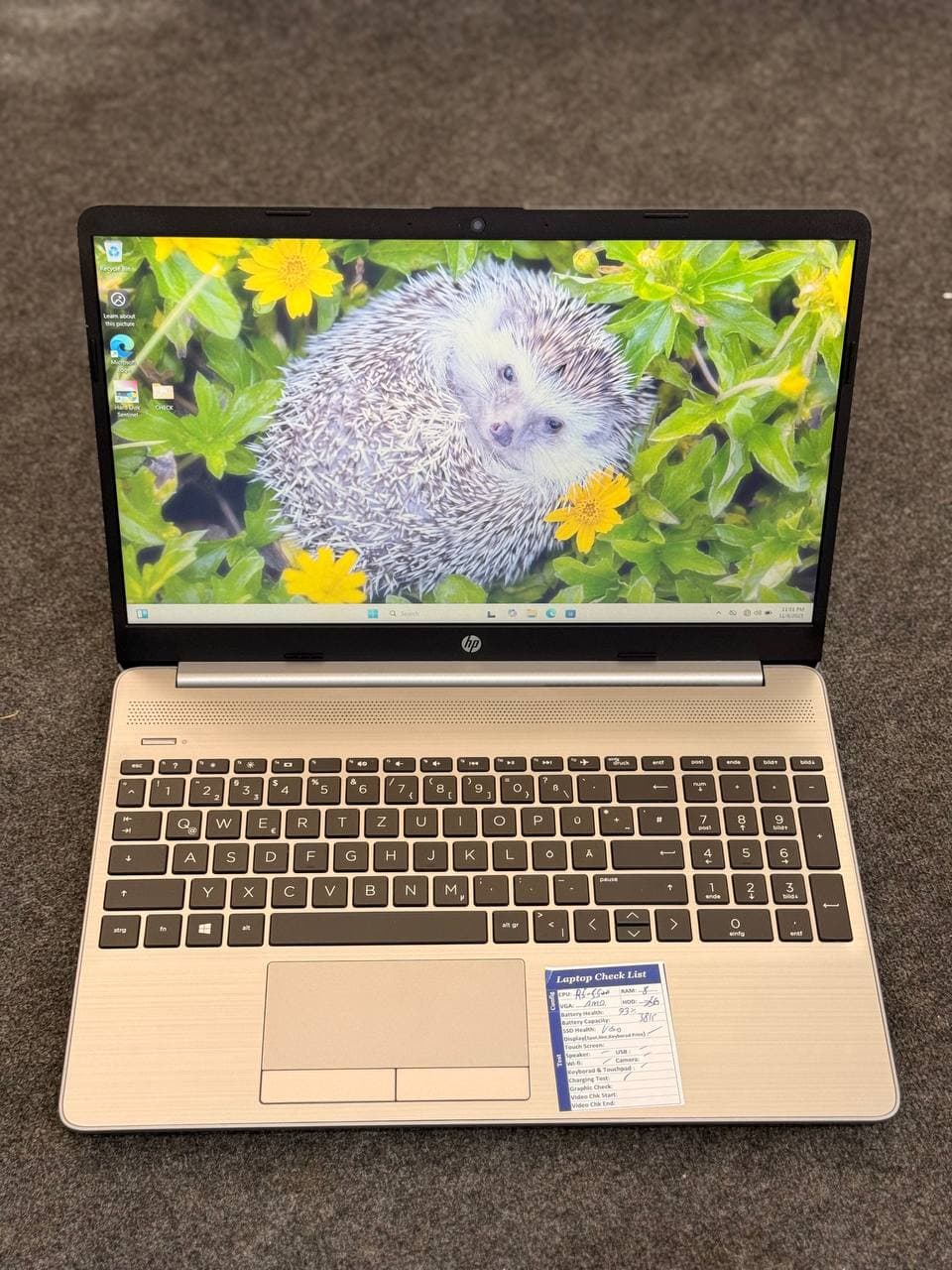 لپ تاپ اچ پی – HP 255 G8 RYZEN3-3250U 16GB 256GB 2GB AMD